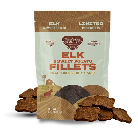 Elk and Sweet Potato Fillets Gaines Family Farmstead
