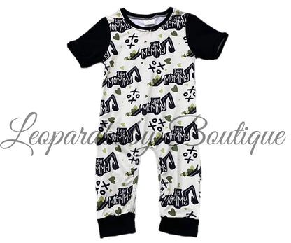 I dig my mommy boy romper - Get it from Bo