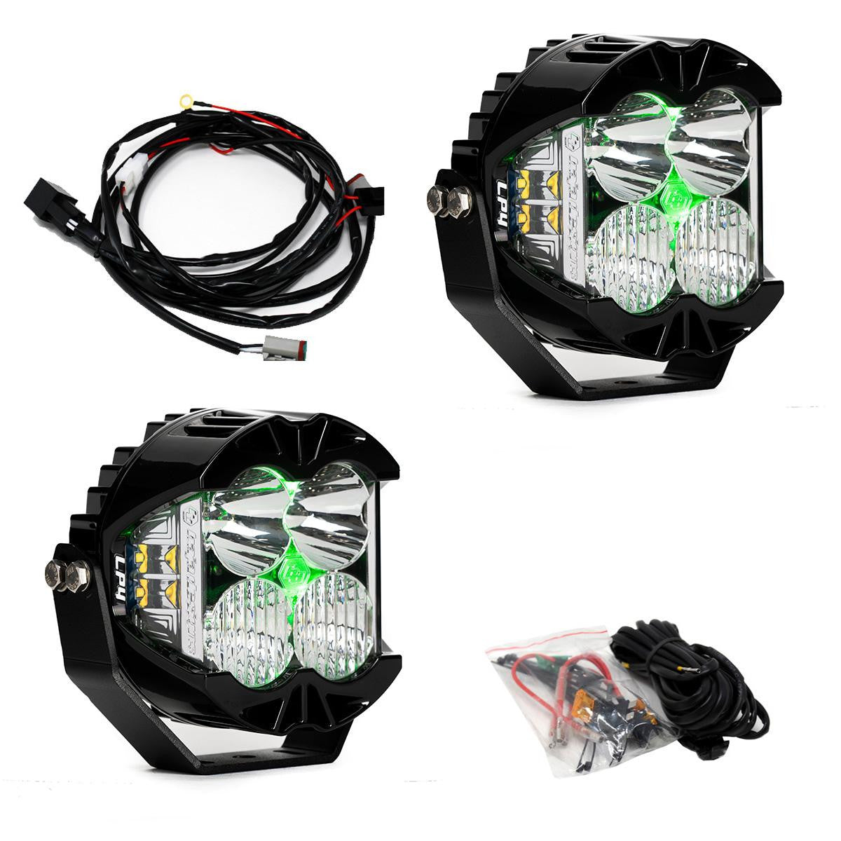 Baja Designs LP4 Pro Pair | Universal Dunes 2 Dezert SXS