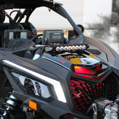 Can-Am X3 S8 10" Shock Mount Light Kit | 2017+ Dunes 2 Dezert SXS