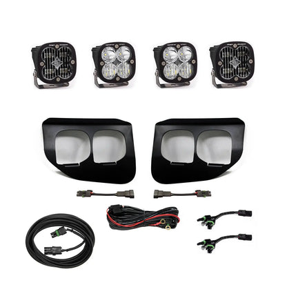 Baja Designs Squadron SAE/Sport Fog Pocket Light Kit | 2020-22 Ford F-250/350 Dunes 2 Dezert SXS