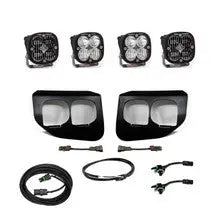 Baja Designs Squadron SAE/Sport Fog Pocket Light Kit | 2020-22 Ford F-250/350 Dunes 2 Dezert SXS