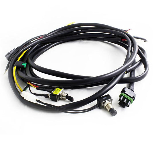 Baja Designs OnX6/XL Hi-Power w/Mode Switch 2-Light Max (355 Watts) Wiring Harness | Universal Dunes 2 Dezert SXS