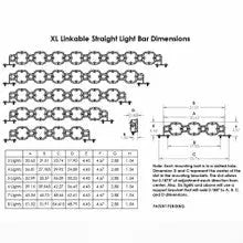 Baja Designs XL Linkable Off-Road LED Light Bar Kit Dunes 2 Dezert SXS