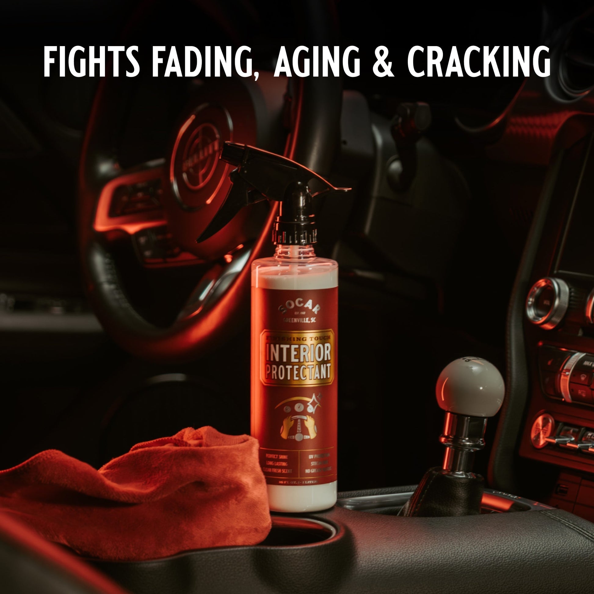 Finishing Touch Interior Protectant with Moisture Lock Technology™ Socar Chemical