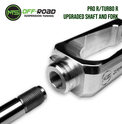 UPGRADED Front Shafts and Shock Forks for Pro R/Turbo R/Pro S - Set of 2 MTS Off-Road