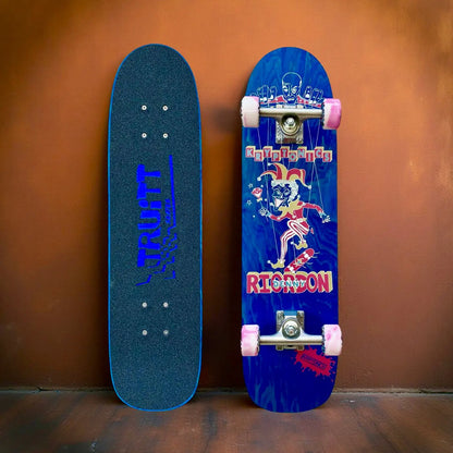 Denny Riordon Jester FREESTYLE Limited Edition 7.3”x28” HAND PAINTED (1 of 15) COMPLETE SKATEBOARD - Get it from Bo