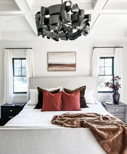 Berry Sherpa Pillow Cover Busa Designs