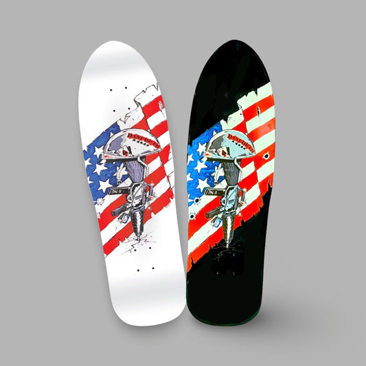 Bill Danforth Gulf War Memorial Limited Edition Deck 9.5"x32" HAND PAINTED (1 of 70) - Get it from Bo