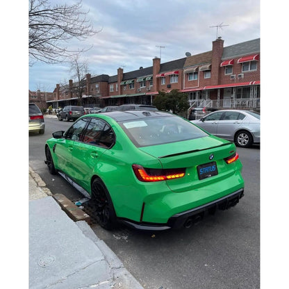 2019+ BMW G80/G20/G28 3 Series - GTS OLED STYLE TAIL LIGHTS - Factory Red - Get it from Bo