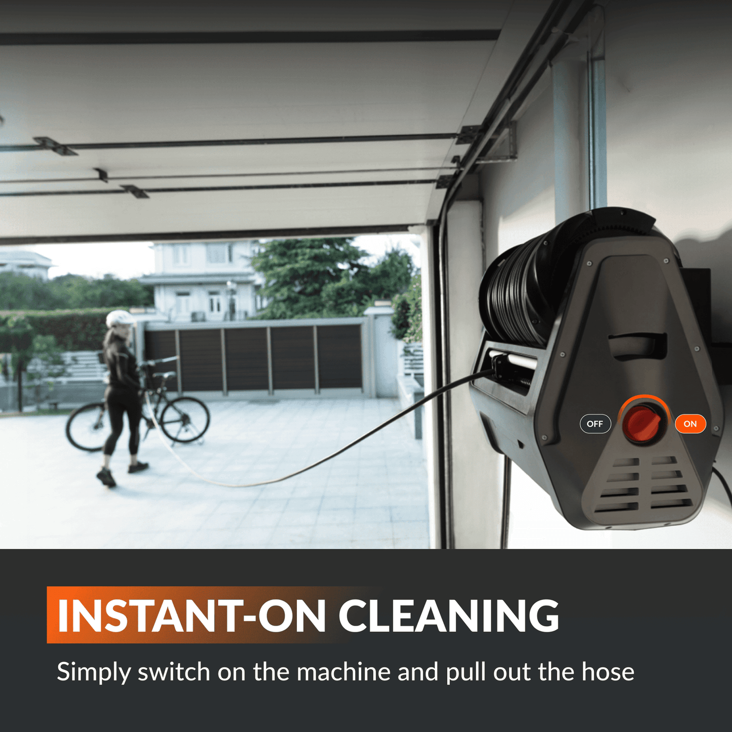 Grandfalls  Retractable Pressure Washer Essential