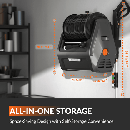 Grandfalls  Retractable Pressure Washer Essential