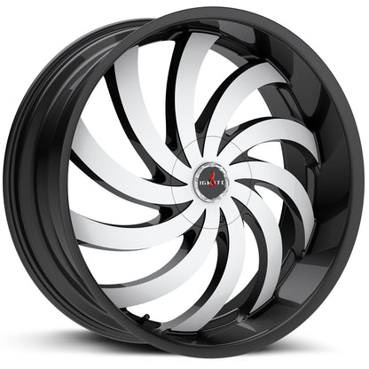Flame Gloss Black Machined Ignite