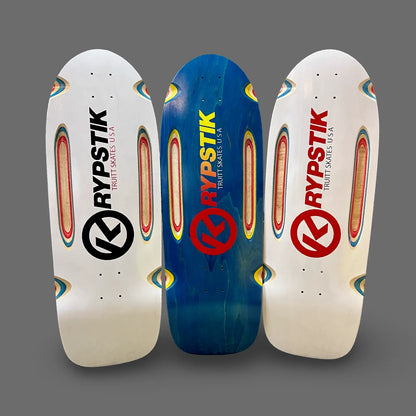 Krypstik Routed 10”x30” Limited Edition Deck HAND-PAINTED (PRE-ORDER, APRIL 2026) - Get it from Bo