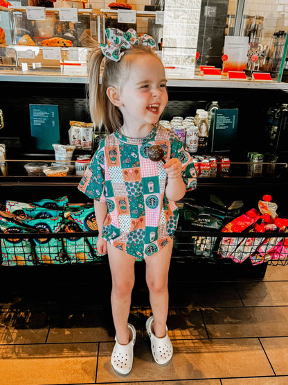 Ribbed coffee bubble Leopardbaby Boutique