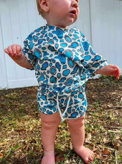 Western turquoise lounge set - Get it from Bo