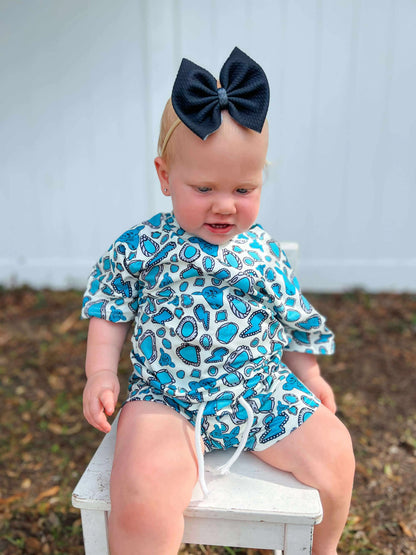 Western turquoise lounge set - Get it from Bo