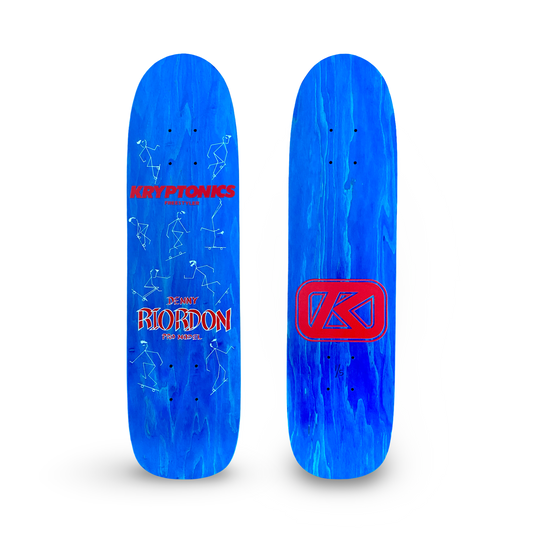 Denny Riordon Stick Man FREESTYLE Limited Edition Deck 7.3” x 27.75” HAND PAINTED (1 of 5) - Get it from Bo