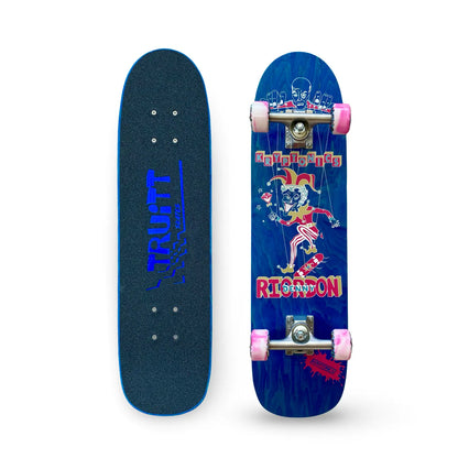 Denny Riordon Jester FREESTYLE Limited Edition 7.3”x28” HAND PAINTED (1 of 15) COMPLETE SKATEBOARD - Get it from Bo