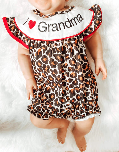 I love grandma romper - Get it from Bo