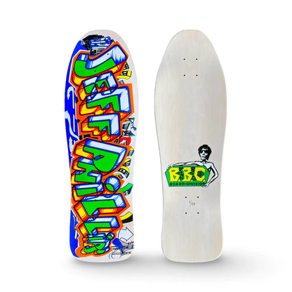 Jeff Phillips GRAFFITI Limited Edition, HAND PAINTED BBC Deck (1 of 40) Brand-X Skateboards