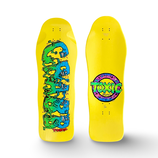 Dave Crabb Crabby Letters Limited Edition Deck 10.1"x30" HAND PAINTED (1 of 10) - Get it from Bo