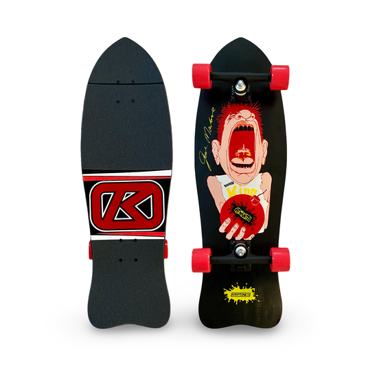 Josh Marlowe “Bomb King” Limited Edition Torpedo COMPLETE 10”x31” HAND-PAINTED (1 of 5) - Get it from Bo