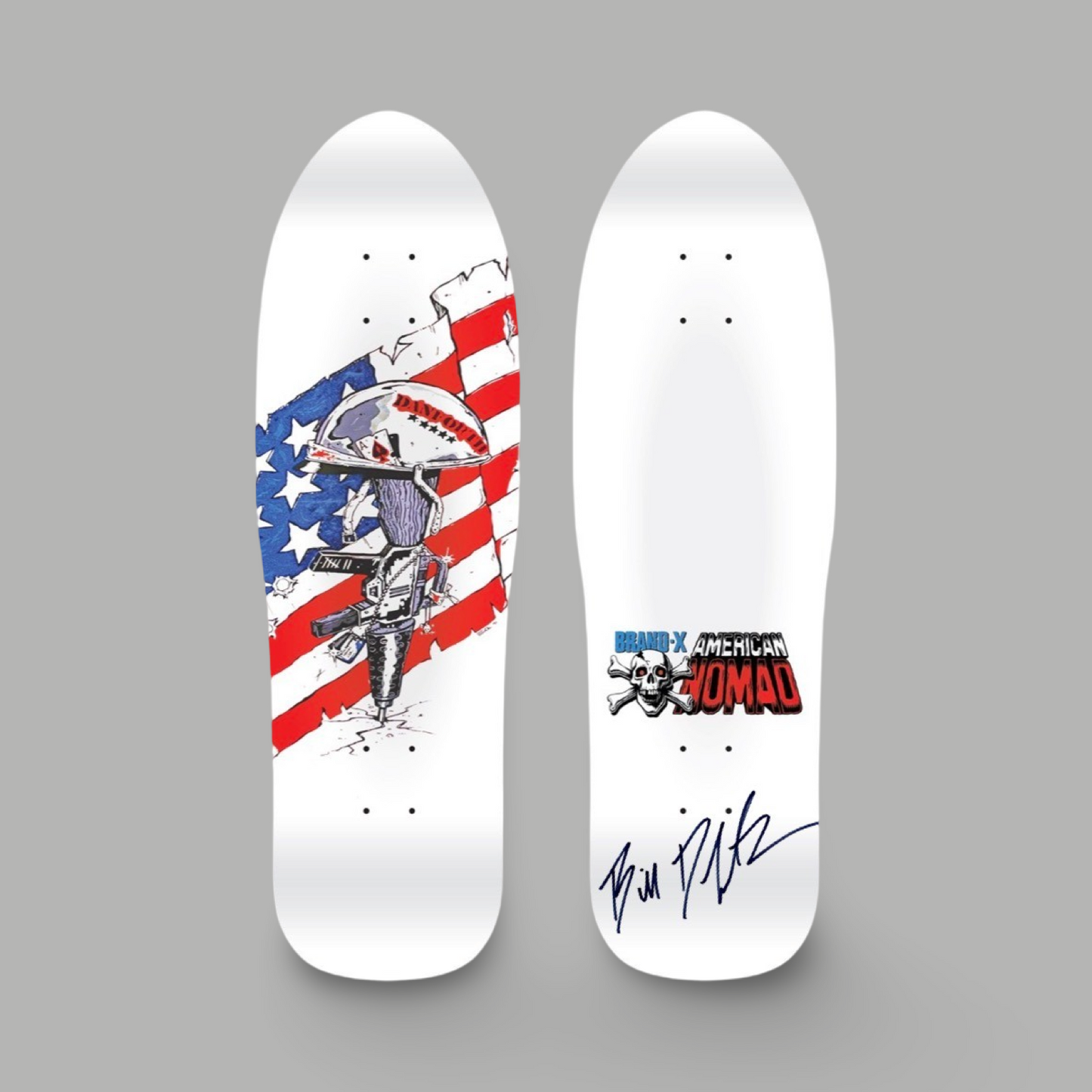 Bill Danforth Gulf War Memorial Limited Edition Deck 9.5"x32" HAND PAINTED (1 of 70) - Get it from Bo