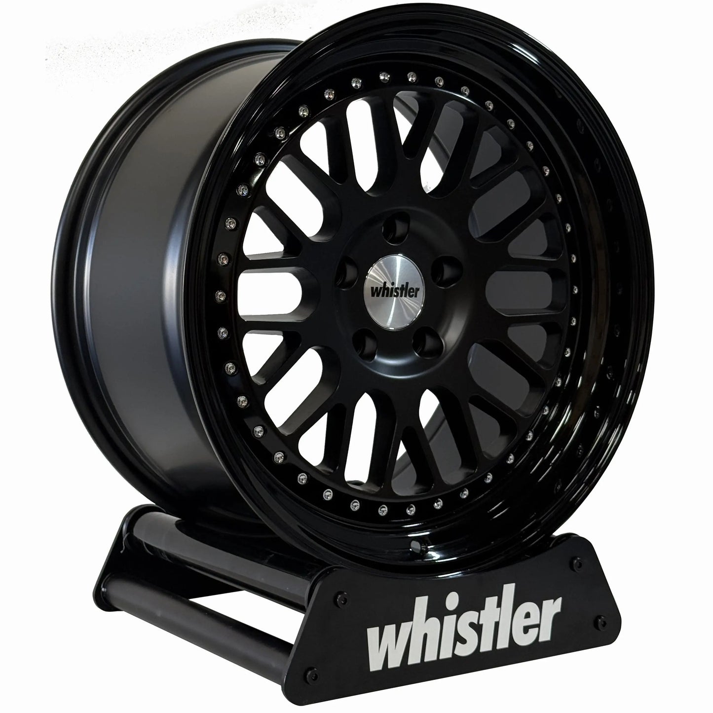 SK1 Satin Black Face / Gloss Black Lip