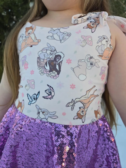 Thumper sequin tie romper - Get it from Bo