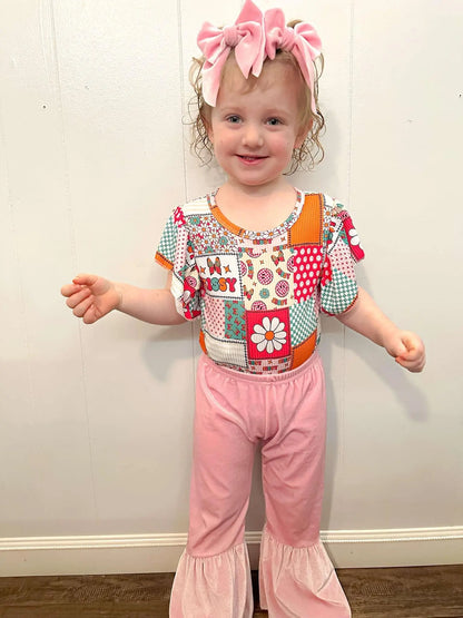 Sissy ribbed flutter leo Leopardbaby Boutique