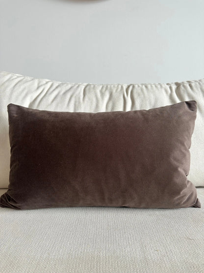 Hardin Velvet Lumbar Pillow Cover Busa Designs