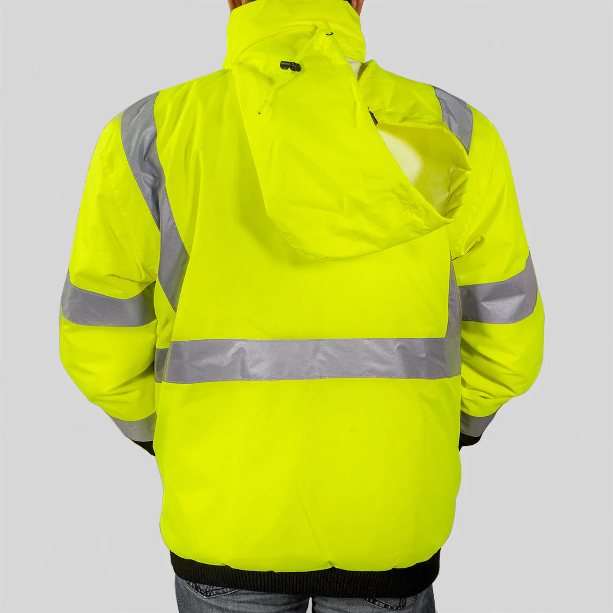 Safety Jacket Towing, Mechanic, Construction Reflective High Vis Class 3