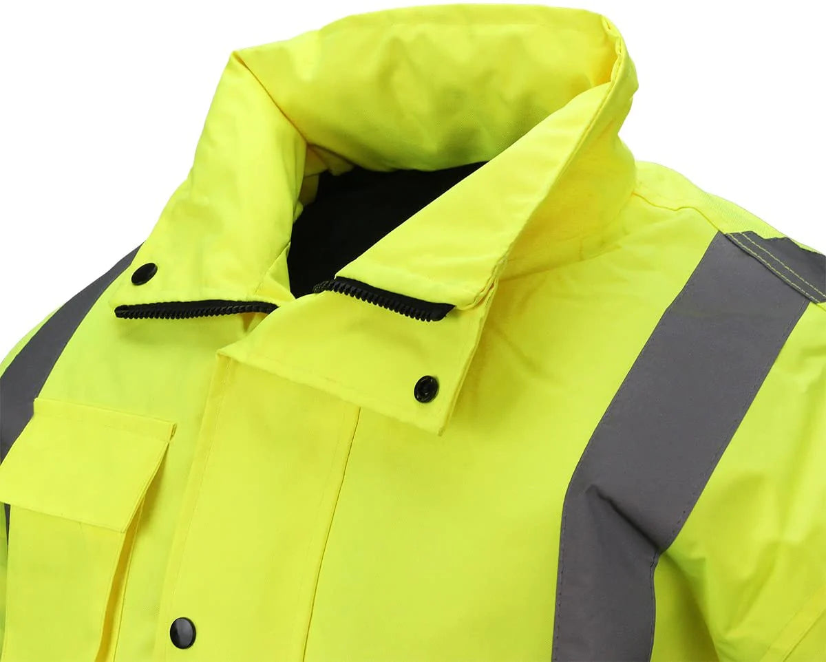 Safety Jacket Towing, Mechanic, Construction Reflective High Vis Class 3