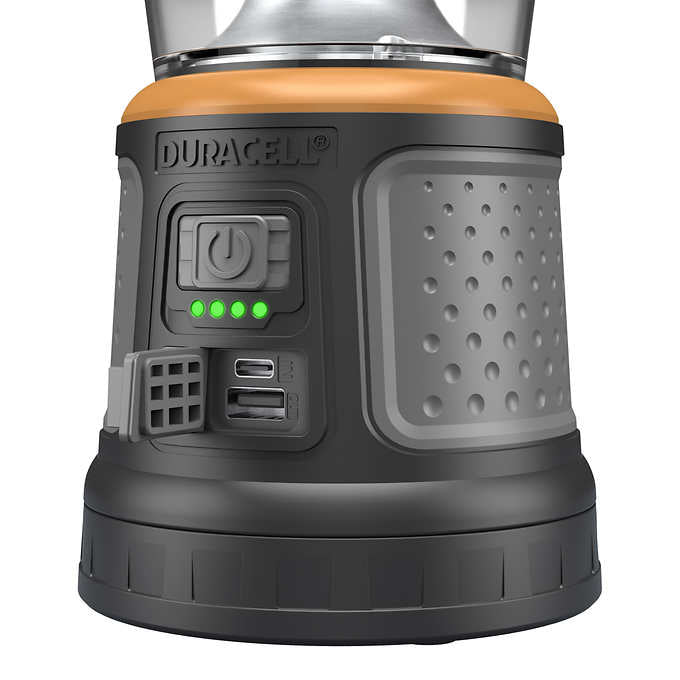 Duracell 2000 Lumens Lantern Tri Power Rechargeable