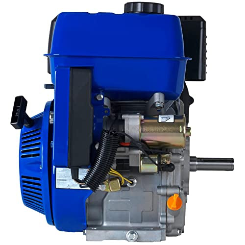 208cc 3/4-Inch Shaft Recoil/Electric Start Gasoline Engine