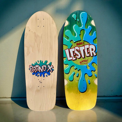Lester Kasai 10”x30” Limited Edition, HAND PAINTED Deck (1 of 20) - Get it from Bo