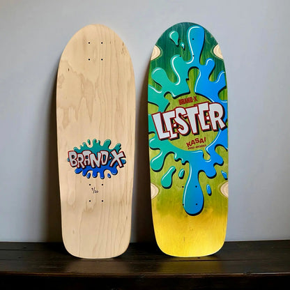 Lester Kasai 10”x30” Limited Edition, HAND PAINTED Deck (1 of 20) - Get it from Bo