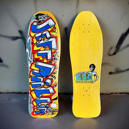 Jeff Phillips GRAFFITI Limited Edition, HAND PAINTED BBC Deck (1 of 35) Brand-X Skateboards