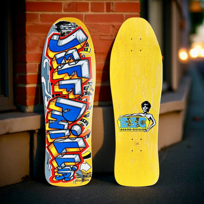 Jeff Phillips GRAFFITI Limited Edition, HAND PAINTED BBC Deck (1 of 35) Brand-X Skateboards