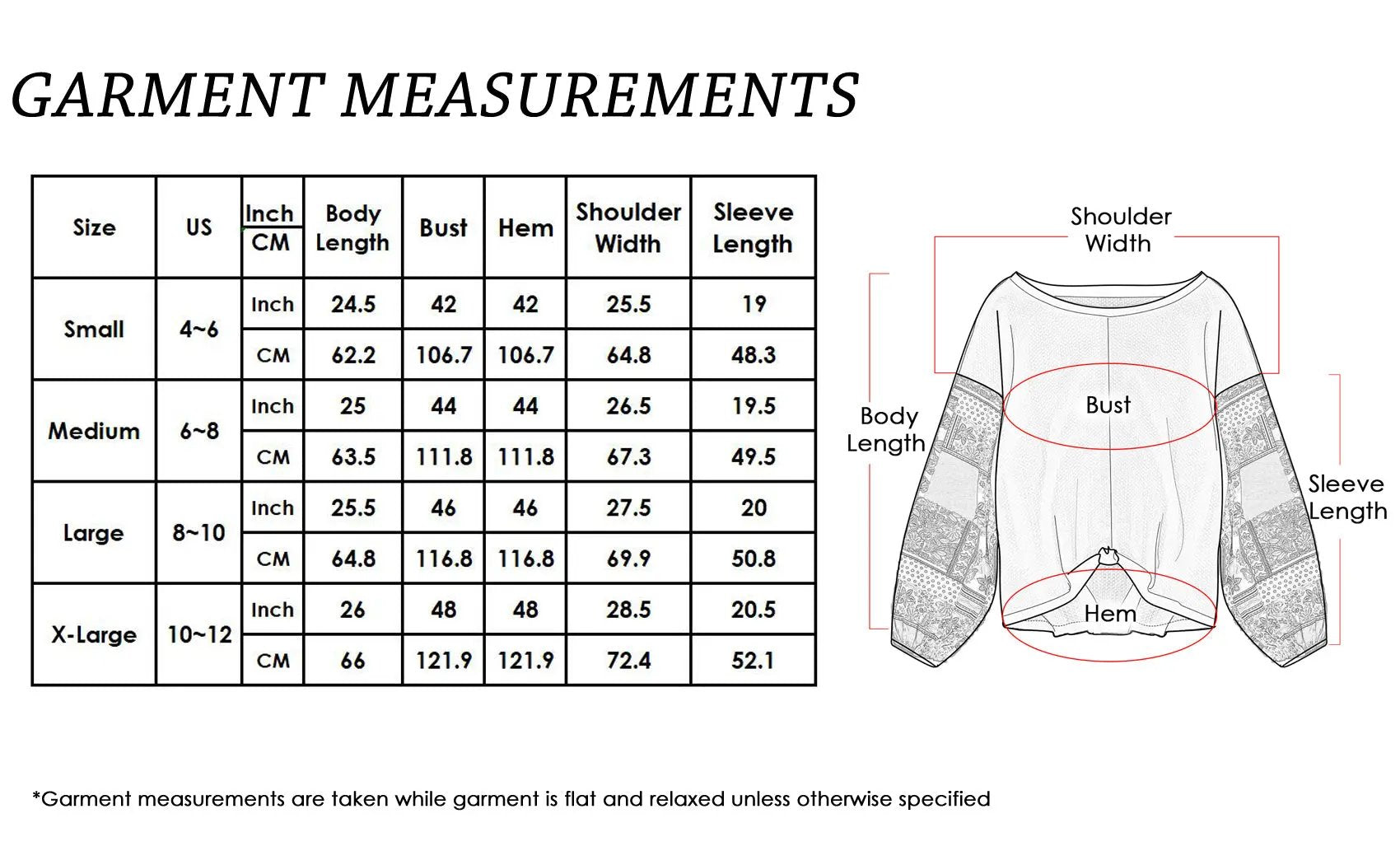 Paisley Printed Puffed Sleeve Pullover Anna-Kaci Wholesale