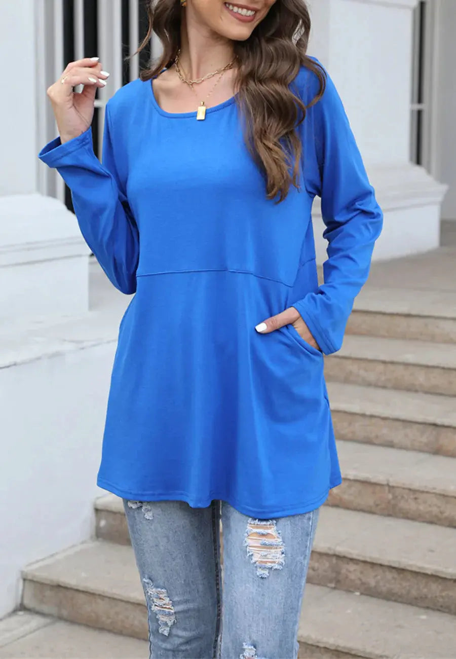 Button Down Back Sweater Anna-Kaci Wholesale