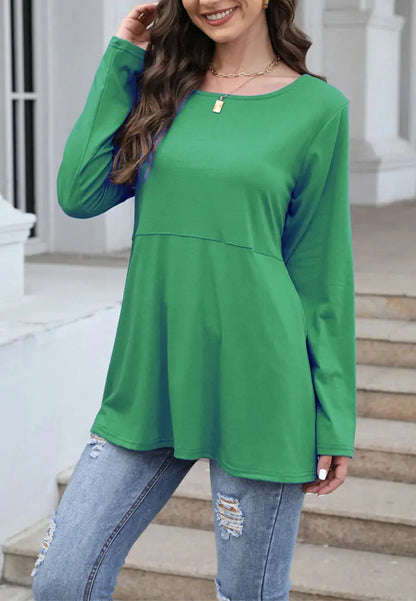 Button Down Back Sweater Anna-Kaci Wholesale