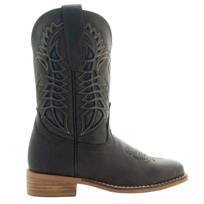 Kids' Brown Country Boots | Everyday Western Boots for Kids K3007RU Soto Boots
