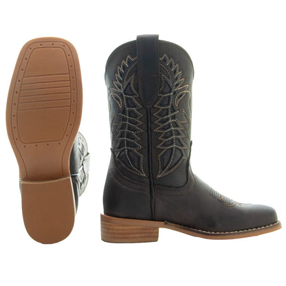 Kids' Brown Country Boots | Everyday Western Boots for Kids K3007RU Soto Boots