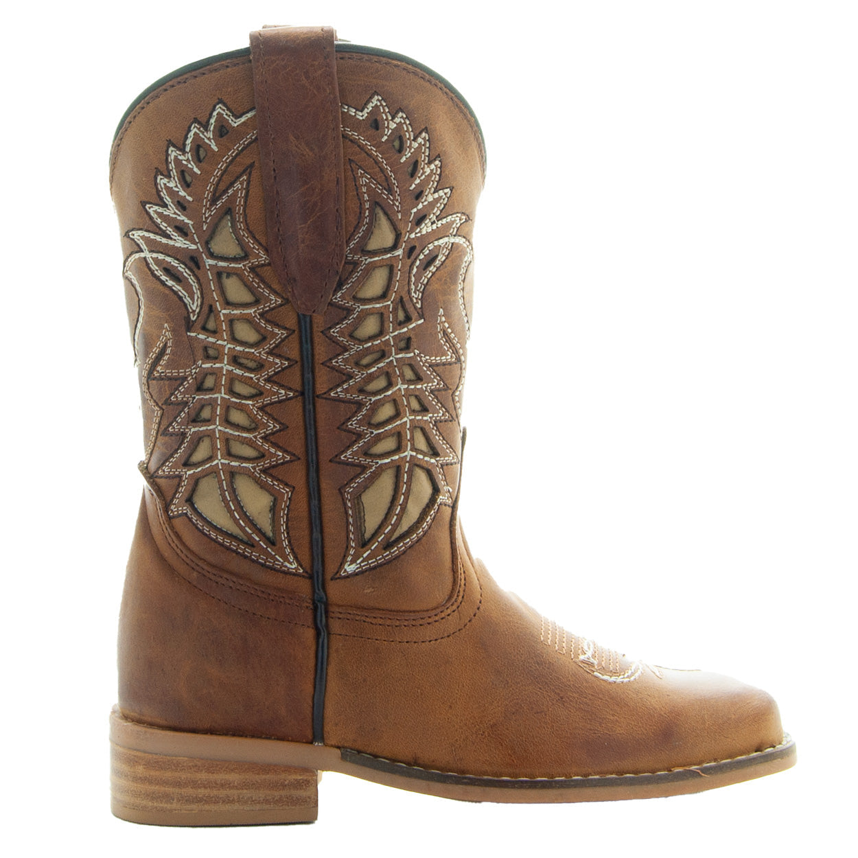 Kids' Tan Country Boots | Everyday Western Boots for Kids (K3007RU) Soto Boots