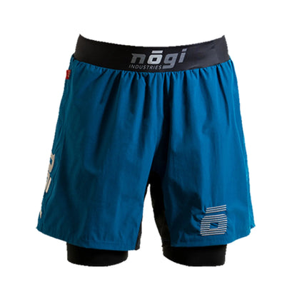 KIDS Ghost Premium Lined Grappling Shorts - Ultramarine Blue - Get it from Bo