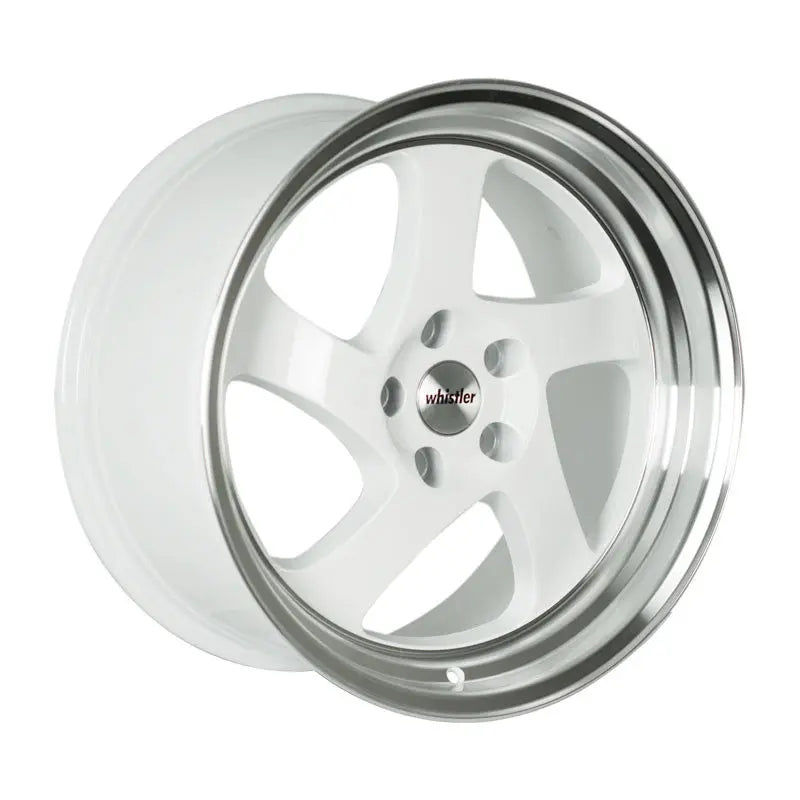 KR1 White Machined Lip