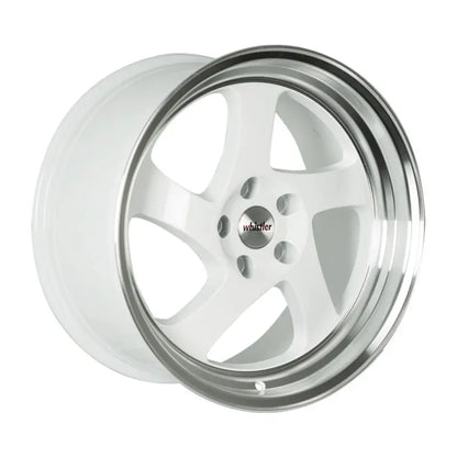 KR1 White Machined Lip