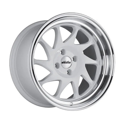 KR7 White/Machined Lip